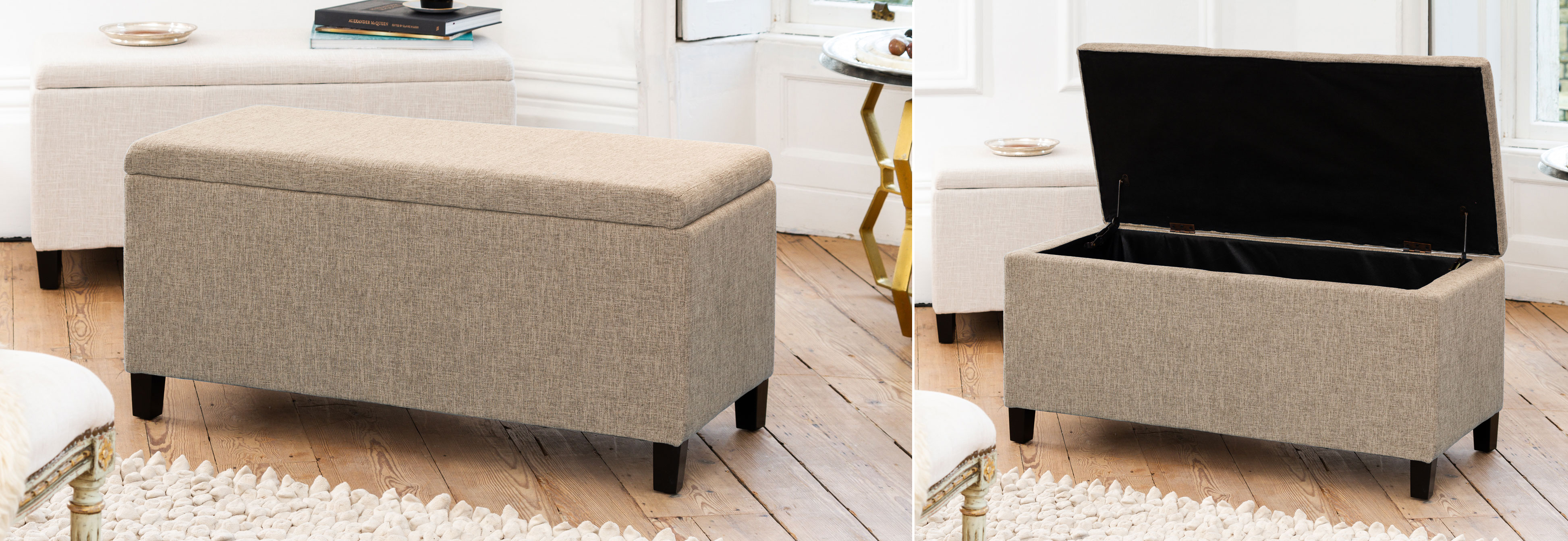 File deals storage ottoman